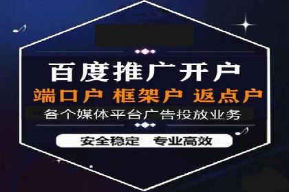 行业领先企业的网络推广开户策略